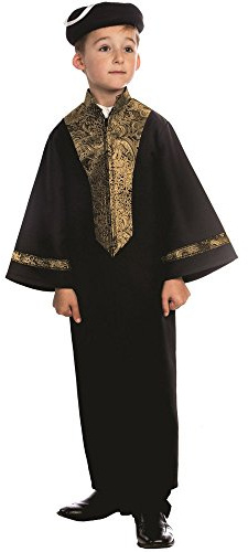 Dress Up America Sephardic Chacham Rabbis Costume for Kids - Rabbi Costume for Boys