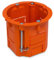 plastrol Hohlwanddose Schalterdose Gerätedose Abzweigdose Trockenbau PK-60/60G (5) 0,78€/Stück, nicht wasserfest, Kunststoff, Orange