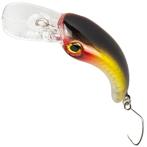 FTM Wobbler Masu 1, 2g 2, 9cm - Forellenwobbler zum Spinnangeln, Miniwobbler zum Forellenangeln, Forellenköder zum Spinnfischen, Farbe:silberfarben/goldfarben/rot/braun