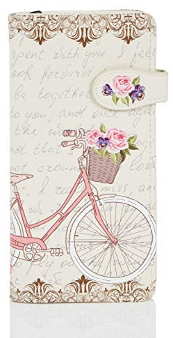 Shag Wear Portamonete per donna e ragazza, Parigi Bicicletta/Paris Bike, L, Classico