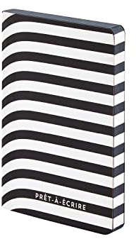 Nuuna Notizbuch A6 | Graphic S - Prêt-à-écrire | Dotted Journal | 2,5mm Punktraster | 176 nummerierte Seiten | 120g Premium-Papier | Leder weiß | nachhaltig produziert in Deutschland