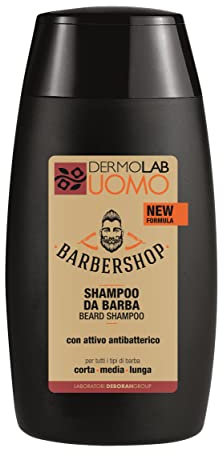 Dermolab Bartshampoo für Herren, mit antibakteriellem Reiniger, reinigt sanft den Bart und spendet der Haut Feuchtigkeit, 120 ml