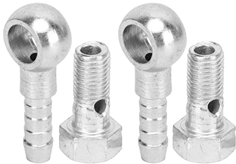 Turbina M8 Turbocompressore Banjo Bullone Tubo Flessibile Raccordi Linea Freno Adattatori Rondelle Acciaio Inossidabile Per Tubi Flessibili Olio Combustibile 4‑5 Mm