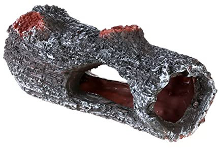 BESPORTBLE décor d'aquarium realiste décoration décorations d'aquarium Poisson Betta Boules de Mousse pour Aquarium Ornement Arbres Creux artificiels Rocher décorer cabane en rondins