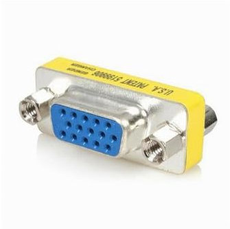 OISE ART STORE Trade Shop - Connettore Vga Femmina A Femmina Video 720p Adattatore Prolunga Cavo TV C-058 -