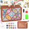Geschenk Mädchen 6 9 7 10 Jahre: Diamond Painting Spardose Bastelset Kinder ab 6-8-5 Jahre Basteln Mädchen Geschenke 7 8 11 Jahren Spardose Holz mit Zähler 5000€ Sparchallenge für Teenager Erwachsene