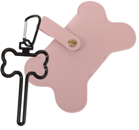 BAZEITFLOW Dispenser Sacchetti Feci per con Attacco per Guinzaglio Porta Sacchetti Pratico e Fashion Facile da e Utilizzare Leak per Passeggiate Pulite con