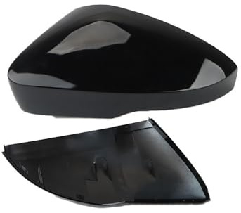 Tapa Espejo Retrovisor Para T-ROC 2018-2022 La Carcasa Del Espejo Retrovisor Bóveda Retrovisor(Black,Left driver)