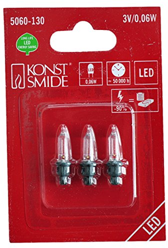 Konstsmide 5060-130 Ampoule Acrylique 2G7 Blanc 25 W