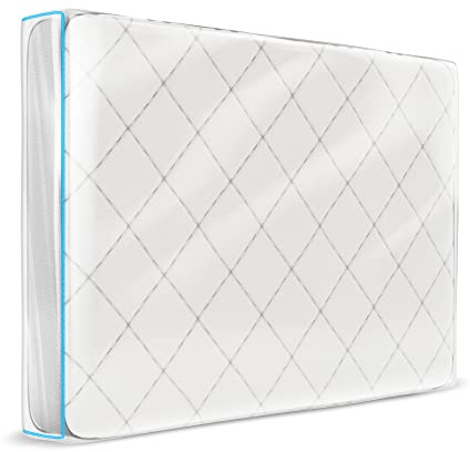 Dreamzie Custodia Materasso Matrimoniale 160x200 – Con Zip, Plastica Riutilizzabile | Ideale Sacco Materasso Matrimoniale per Trasloco o Stoccaggio