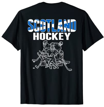 Scotland Ice Hockey Lovers Jersey Scottish Hockey Team Fans T-Shirt