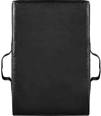 Doubleriver Football Blocking Pad Martial Arts Kick Shield, Large 24x16x5.5 Inch Strike Pad with 5 Grip Handles, Heavy Duty PVC Target for Kickboxing MMA Tackle Drills & Contact Sports
