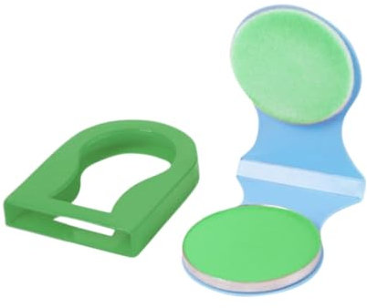 Coloured Hair Chalk Temporary Bright Hair Color Cream for Girls Kids Women Gifts for Christmas Makeup Birthday, Washable Hair Chalk Pens Safe for Kids, Green