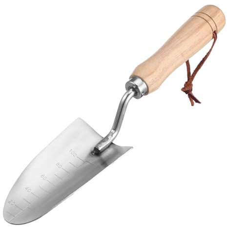 MILISTEN Garten-handschaufel Skalenmarkierungen Edelstahl-Kelle Zum Pflanzen und Graben