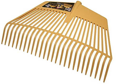 Kerbl Laubrechen und -gabel, 26Zk., 60cm breit