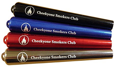 Cheeky One Smokers Club Metal King Size Boîte à Tubes articulés Noir