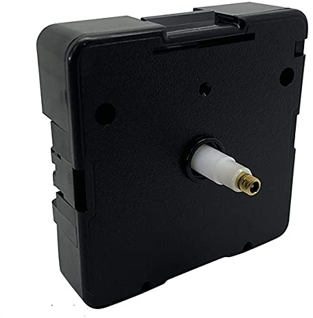 New Replacement UTS Quartz German Euroshaft Movement Mechanism Motor (16mm Shaft - Clock Faces 4-6mm Thick)