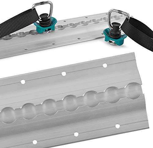 Airline Rail d'arrimage de transport extra large en aluminium 100 cm Racefoxx