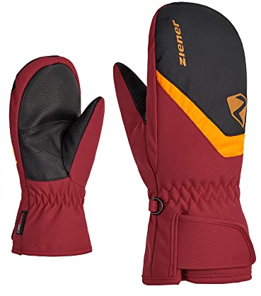 Ziener Kinder LORIANO Ski-Fäustling/Wintersport | wasserdicht, atmungsaktiv, red Cabin, 5