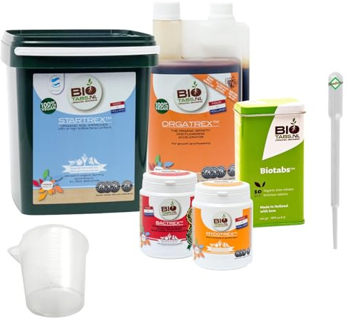 Weedness BioTabs Starterpack Big – Stort kit för organiska gödningsmedel för intensiv odling
