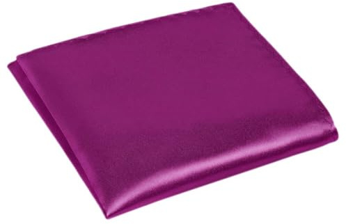 URAQT Näsduk i enfärgad enfärgat, herr näsduk hållare förvikt, näsdukar herr pochette pluggduk, storlek 30 x 30 cm, ljuslila