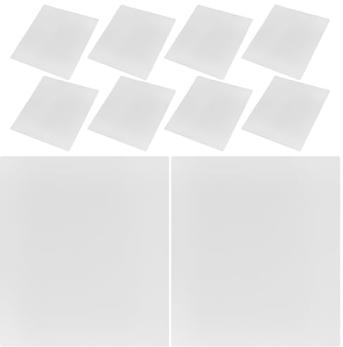 HEMOTON Tapis de Stylo 3d Transparent 20pcs en Pvc Réutilisable Surface Antiadhésive pour Artistes Débutants et Projets Innovants