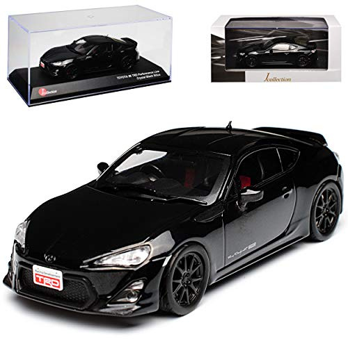 Kyosho T*o*y*o*t*a GT86 TRD Performance Schwarz Ab 2012 1/43 J-Collection Modell Auto