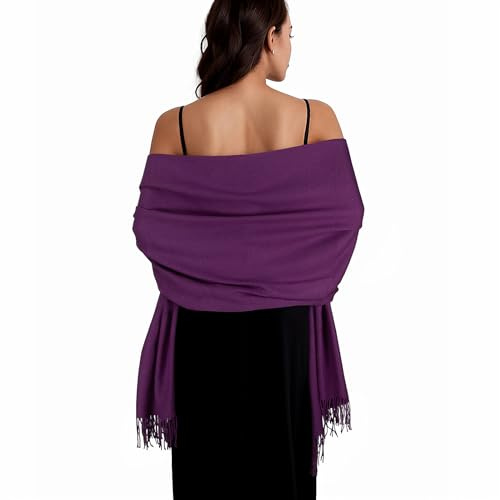 SWAT PANY Ladies Scarf Pashmina Shawls and Wraps for Women Wedding Evening Dress
