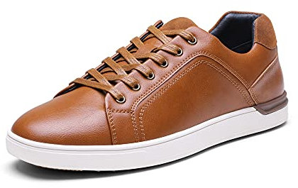 Bruno Marc Herren Schnürhalbschuhe Schuhe Turnschuhe Walkingschuhe Mode Lace-up,Size 42,Braun,SBFS211M