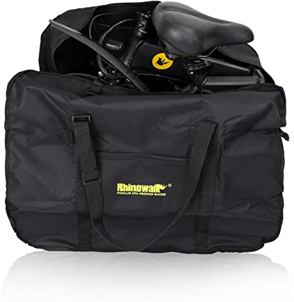 SUNTTELF 16-20 Inch Folding Bike Bag for Bicycle, Portable Travel Carrying Case, Compatible with 16-20 Inch Folding Bikes