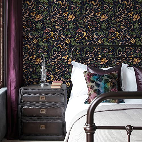 papel adesivos decorativos Papel pintado con motivos vintage autoadhesivo, 44 * 300cm papel tapiz para sala de estar Papel tapiz de dormitorio Rollo