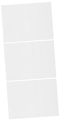 Garneck Tappetino da Forno Riutilizzabile 3 Pezzi in Fibra di Vetro Bianco Antiaderente e Resistente al Calore per Accessori Cucina e Uso Forno