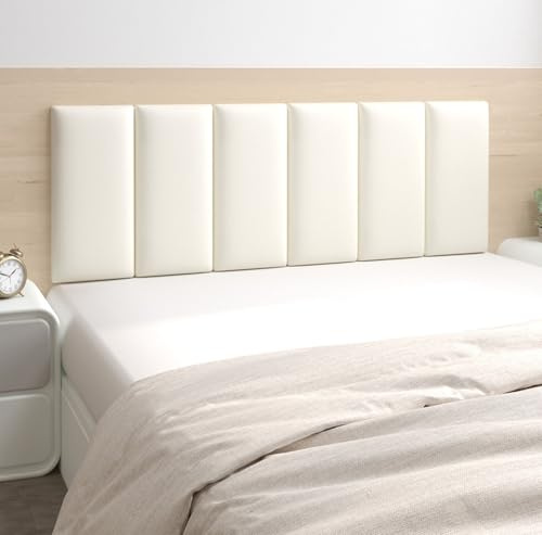 Padded Wall Panels, Leather Wall Padding Self- Adhesive 3D Wall Panels, Wall Cushion Padding Decor Wall Panel for TV Walls, Bedroom Wall Cushion,005,120 * 60cm