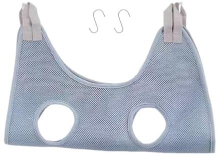 Hamac de Toilettage pour Chien, Hamac de Toilettage pour Chien et Chats, Hamac pour boucle et 2 Crochet, pour Animaux Petits Chiens et Chats Couper Les Ongles, Peigner Le Bain, gris, M