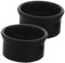 CAXUSD 2Pcs Eyepiece Eye Shields for Binoculars and Microscopes Black Rubber Protection Cups with Glare Reduction Easy to Install and Remove for Scientific Equipment Use
