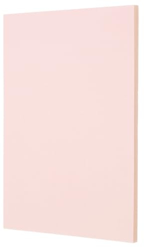 QUARKZMAN Papier Cartonné A5 pour Scrapbooking 5.8 x 8.3, 92 Lb/250gsm, Papier Cartonné Uni pour Arts & Artisanat du Nouvel An, Cartes de Vœux, Étiquettes Cadeaux, Rose Clair, 20Pcs