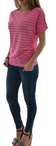 Guess L Pull léger Jeans SS BN Valentine SWTR Rose