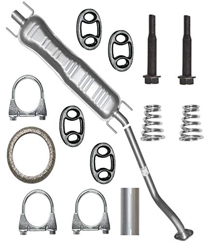 Mitteltopf Auspuff Mittelschalldämpfer für Opel Astra G 2 II 1.6i 8V 1.6i 16V 1.8I 16V 2.0i 16V