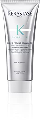 Kérastase Symbiose, Peelende Anti-Schuppen Haarpflege, Peeling für empfindliche und schuppige Kopfhaut, Ohne Sulfate, Micro-Peeling Cellulaire, 200 ml
