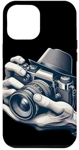 Vintage Analog SLR Camera Art Photographer Film Case for iPhone 14 Pro Max