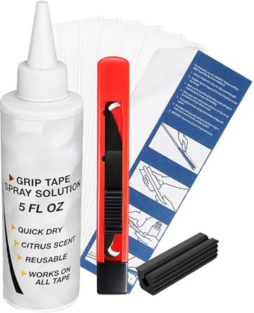 Set di riparazione per impugnature da golf, con strisce adesive e solvente, set completo per cambiare la presa delle mazze da golf, per uomini, ragazze, adolescenti, famiglia e