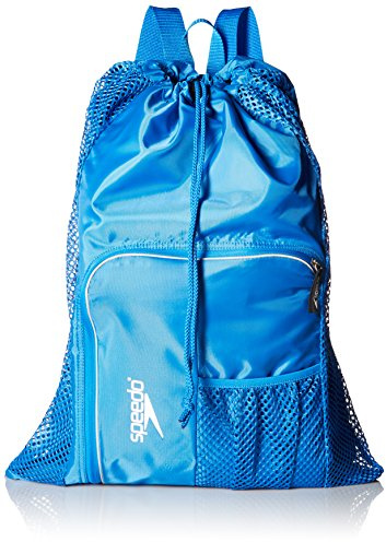 Speedo Unisex-Adult Deluxe Ventilator Mesh Equipment Bag, Imperial Blue