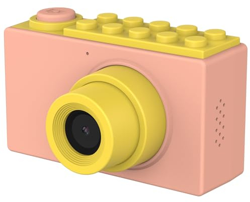 myFirst Camera 2, Fotocamera per Bambini, con Custodia Waterproof, 8 MP, Schermo IPS da 2, Video Full HD, Scheda di Memoria Micro SD fino a 32 GB non Inclusa, Rosa