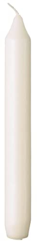 Metro Professionell Tafelkerzen | 30 Stôck, elfenbein | ¿ 21,5mm (180mm lang) | 6h Brenndauer | Gastronomiebedarf | Gastronomiekerzen | Gerade Kerzen | Household Candles | Made in Europe