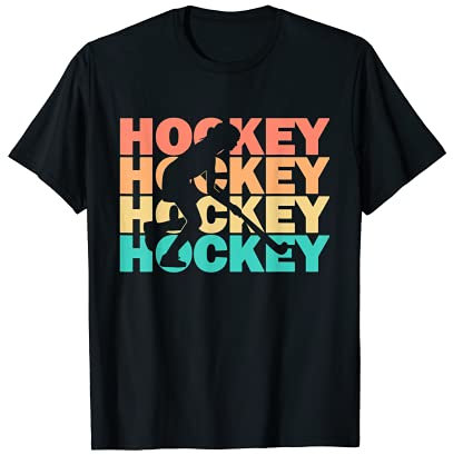Feldhockey Hockey Fieldhockey Vintage Retro Mädchen Damen T-Shirt