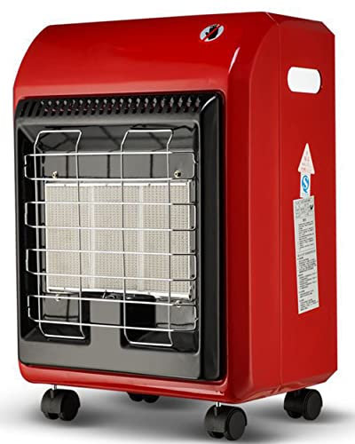 HYQNG Riscaldatore Portatile del gabinetto del Gas, Mini riscaldatore del Gas 4200W, Area di Riscaldamento Fino a 320 Sq. Ft, riscaldatore del Gas butano del gabinetto di Riscaldamento Libero