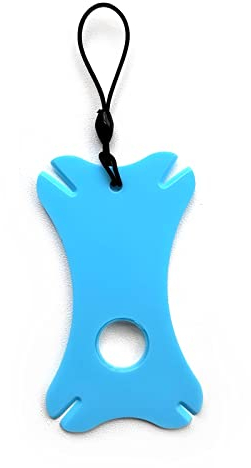 SHUBEIEUMI Zeckenentferner, Zeckenkarte Mit Vergrößerungsglas, Immer Dabei Zeckenkarte mit Lupe, Zeckenkarte für Menschen Kinder Hunde Katzen, Einfach zu verstaue (Blau)