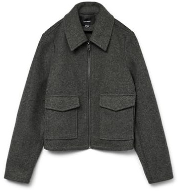 VERO MODA Vmsafir Short Jacket Ga Noos Vmsafir Ga Noos - Chaqueta corta Mujer (Pack de 1)