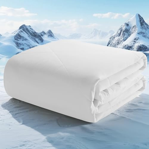 Autsel Kylfilt & Sommarfilt 150 x 200 cm - Q-Max > 0,4, Självkylning, Lättvikt & Andningsbar, Hudvänlig, Mot Nattsvett & Hetta, Tvättbar Resefilt för Heta Nätter