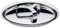 Alessi Tapa ollas y sartenes, Acero Inoxidable, Plateado, 16 cm